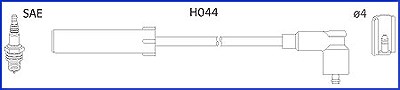 Hüco Zündkabelsatz [Hersteller-Nr. 134481] für Renault