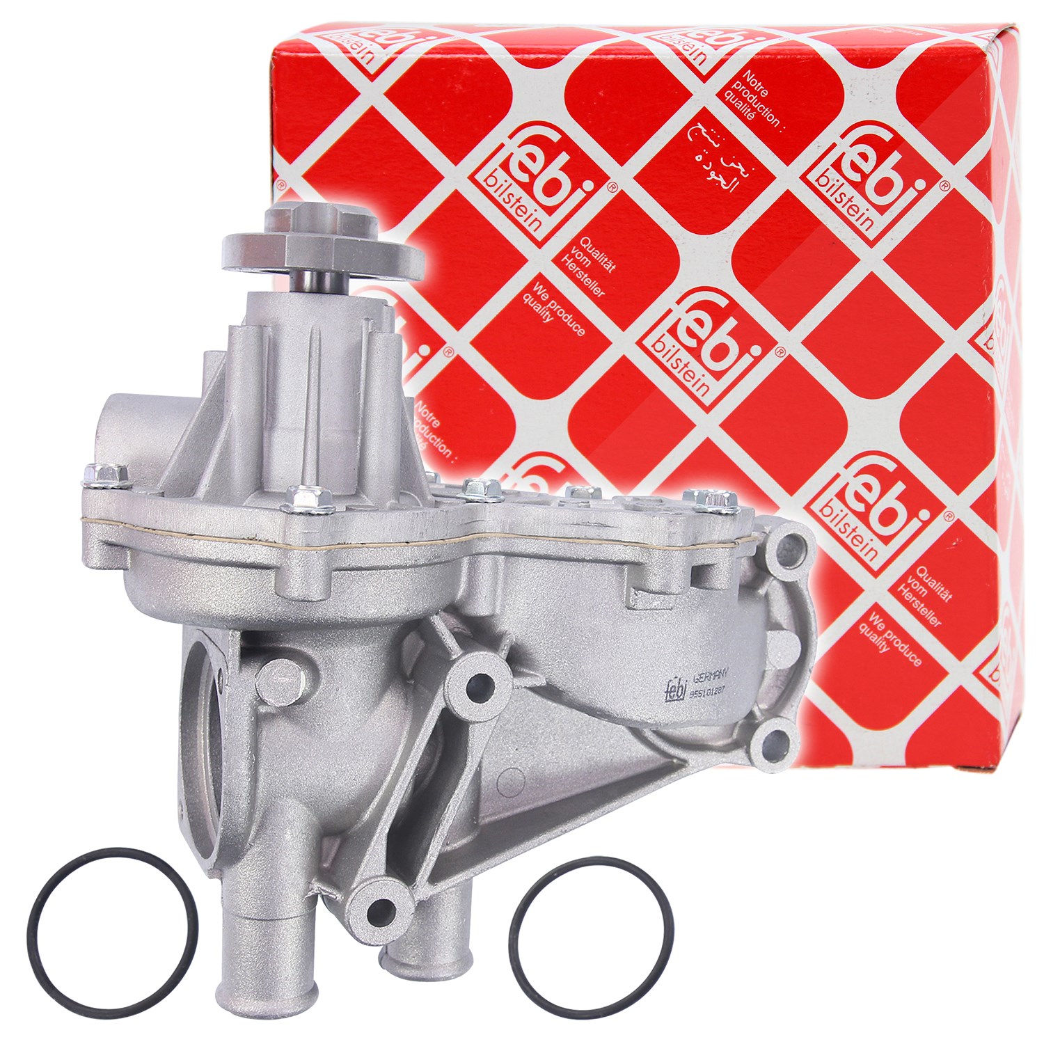Febi Bilstein 1x Wasserpumpe [Hersteller-Nr. 01287] für Seat, VW, Ford, Audi