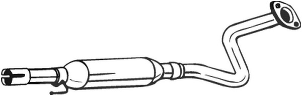 Bosal Mittelschalldämpfer [Hersteller-Nr. 285-443] für Toyota