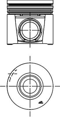 Kolbenschmidt Kolben [Hersteller-Nr. 40285600] für Fiat, Iveco