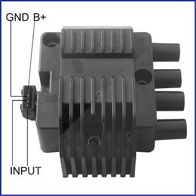 Hüco Zündspule [Hersteller-Nr. 138430] für Vauxhall, Opel, Fiat