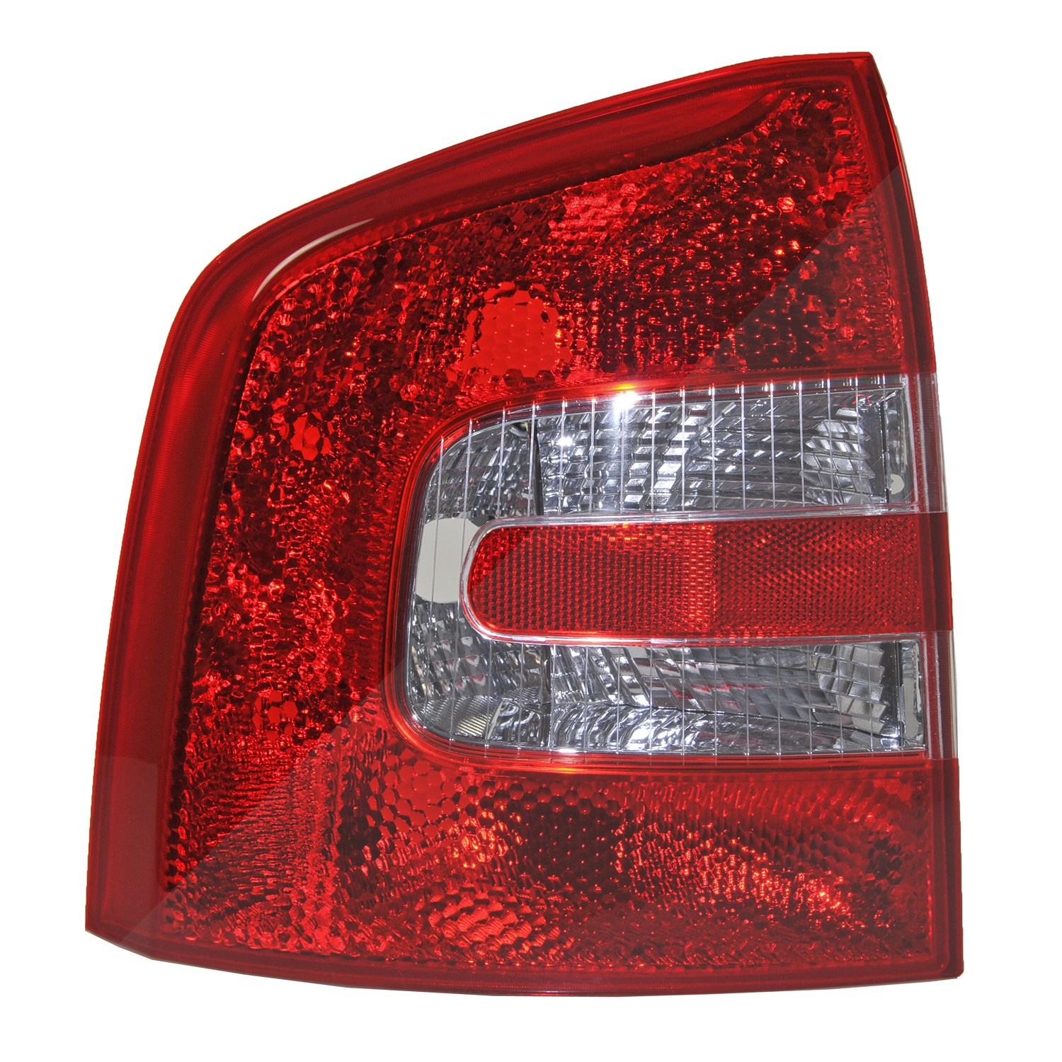 Bestprice Heckleuchte, Blinker weiß, ohne Lampenträger [Hersteller-Nr. 31477560] für Skoda