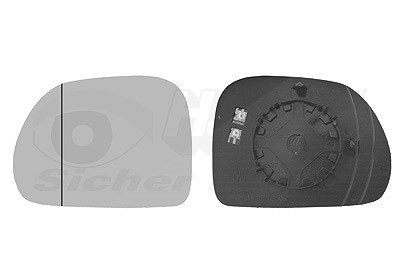 Van Wezel Spiegelglas, Außenspiegel [Hersteller-Nr. 1609837] für Fiat