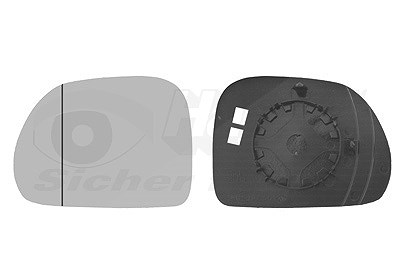 Van Wezel Spiegelglas, Außenspiegel [Hersteller-Nr. 1609831] für Fiat