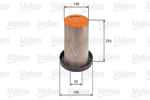 Valeo Luftfilter [Hersteller-Nr. 585637] für Citroën, Talbot, Peugeot