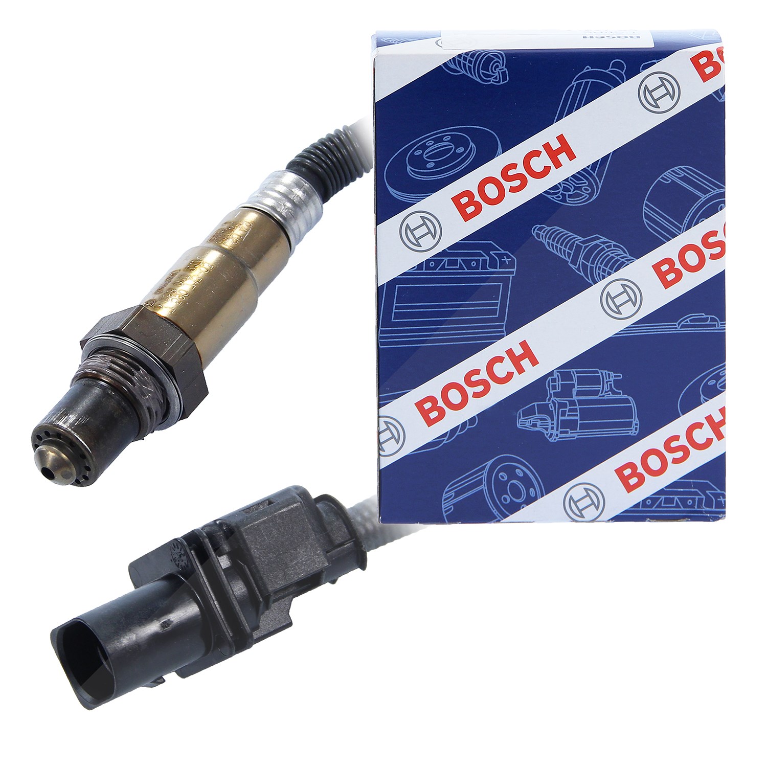 Bosch Lambdasonde [Hersteller-Nr. 0258017217] für Peugeot, Mini, Citroën