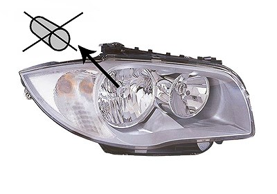 Van Wezel Hauptscheinwerfer [Hersteller-Nr. 0628964] für BMW