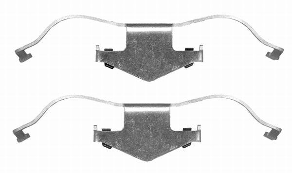Hella Zubehörsatz, Bremssattel [Hersteller-Nr. 8DZ355201-521] für Saab, Vauxhall, Opel