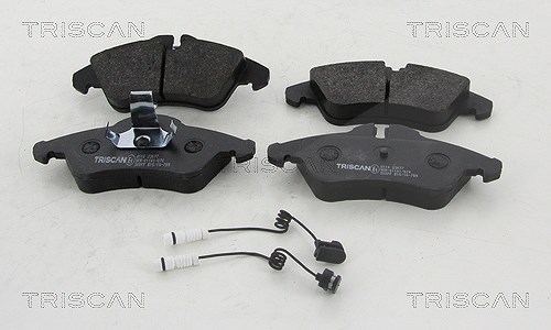 Triscan Bremsbelagsatz, Scheibenbremse [Hersteller-Nr. 811023077] für Mercedes-Benz
