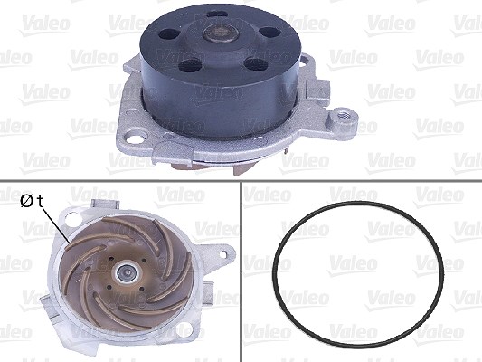 Valeo Wasserpumpe [Hersteller-Nr. 506518] für Fiat, Lancia, Alfa Romeo