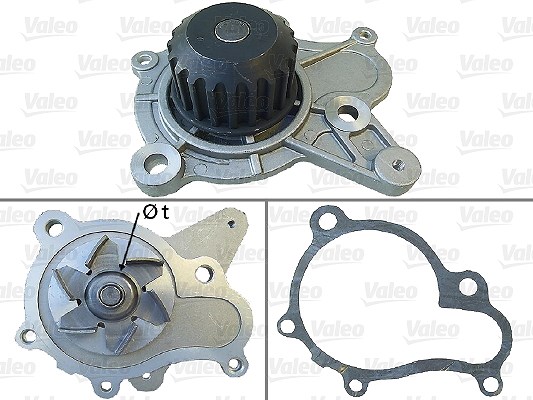 Valeo Wasserpumpe [Hersteller-Nr. 506814] für Kia, Hyundai