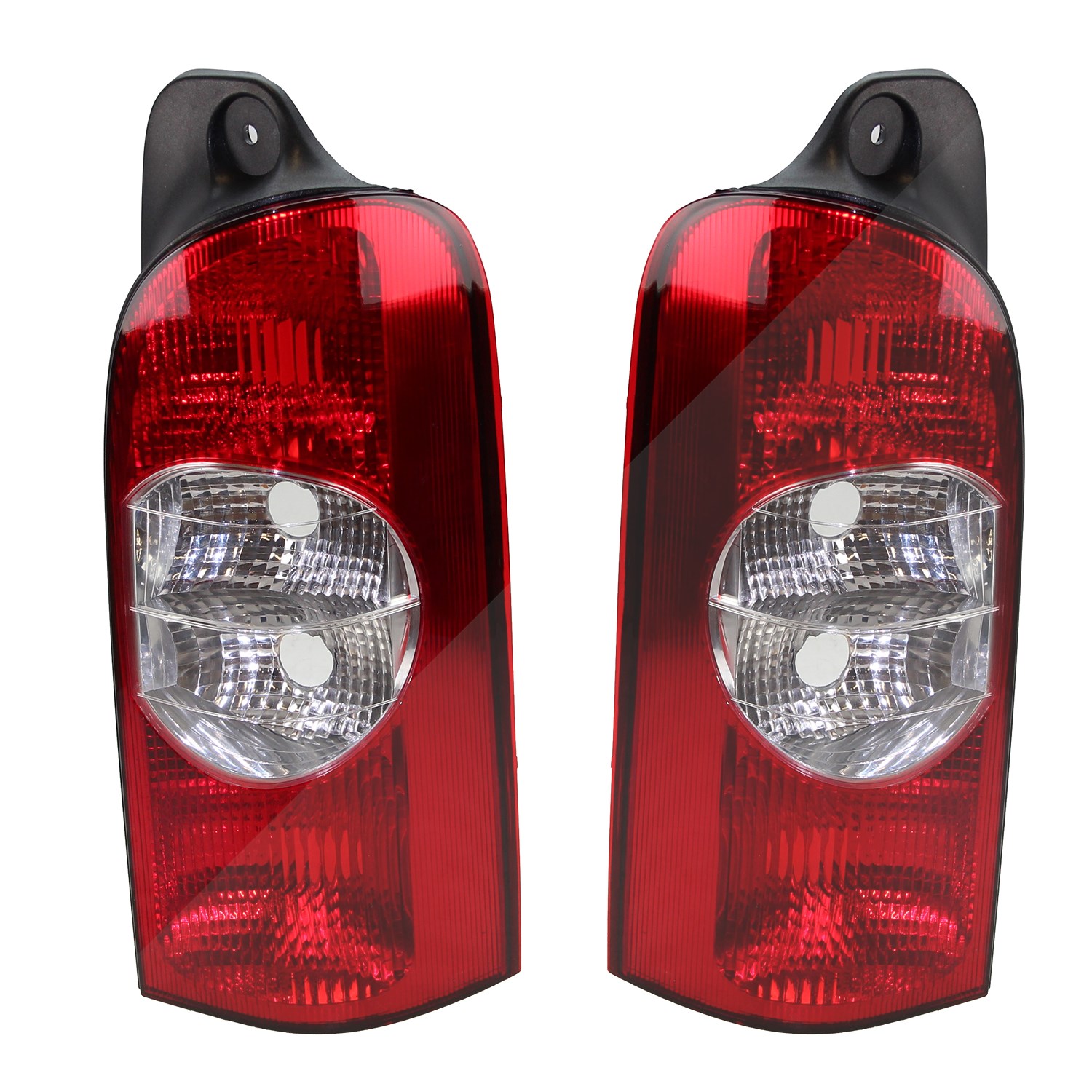 Bestprice 2x Heckleuchte, Blinker weiß ohne Lampenträger [Hersteller-Nr. 10429257] für Opel, Nissan, Renault