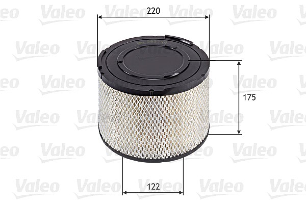 Valeo Luftfilter [Hersteller-Nr. 585744] für Toyota, Ford, Mazda