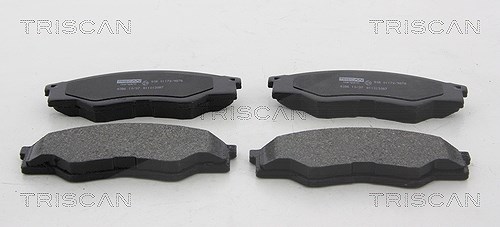 Triscan Bremsbelagsatz, Scheibenbremse [Hersteller-Nr. 811013087] für Toyota