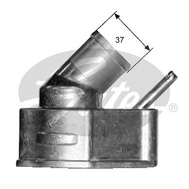Gates Thermostat, Kühlmittel [Hersteller-Nr. TH14992G1] für Opel, Chevrolet, Vauxhall