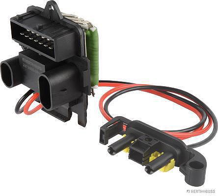 Herth+buss Elparts Widerstand, Innenraumgebläse [Hersteller-Nr. 75614939] für Vauxhall, Opel