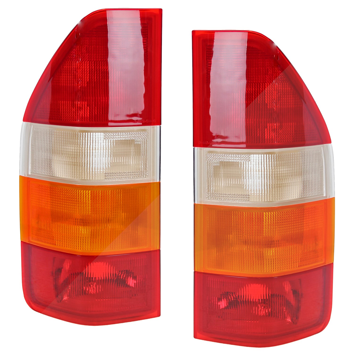Bestprice 2x Heckleuchte, Blinker gelb ohne Lampenträger [Hersteller-Nr. 10429269] für Mercedes-Benz