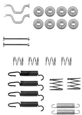 Hella Zubehörsatz, Feststellbremsbacken [Hersteller-Nr. 8DZ355201-821] für Lexus, Toyota