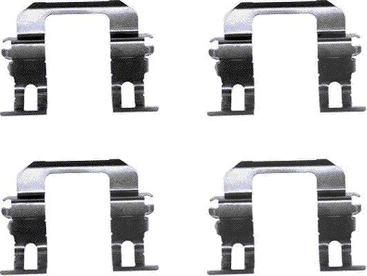 Hella Zubehörsatz, Scheibenbremsbelag [Hersteller-Nr. 8DZ355202-981] für Holden, Opel, Vauxhall, Isuzu