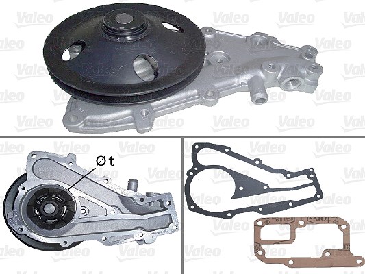Valeo Wasserpumpe [Hersteller-Nr. 506347] für Renault, Opel, Vauxhall