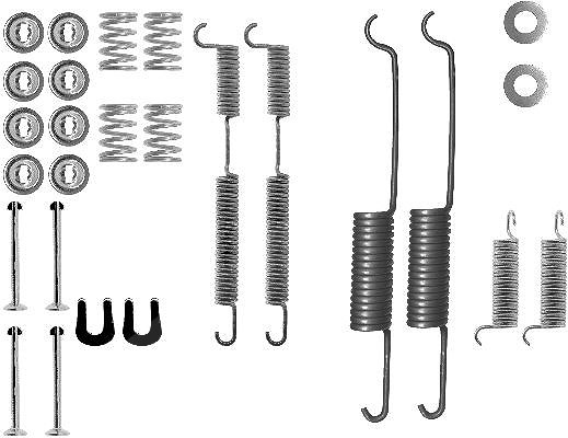 Hella Zubehörsatz, Bremsbacken [Hersteller-Nr. 8DZ355206-111] für Ssangyong, Daewoo, Renault, Hyundai, Opel, Ford, Nissan