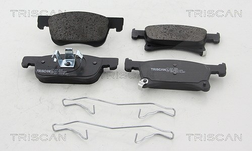 Triscan Bremsbeläge vorne (Satz) [Hersteller-Nr. 811024046] für Vauxhall, Opel