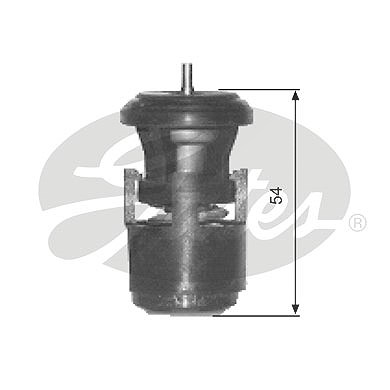 Gates Thermostat, Kühlmittel [Hersteller-Nr. TH14787G1] für VW, Seat, Audi, Skoda