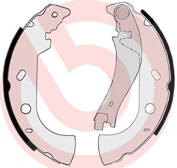 Brembo Bremsbackensatz [Hersteller-Nr. S23514] für Fiat