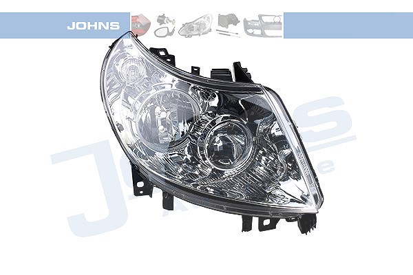 Johns Hauptscheinwerfer [Hersteller-Nr. 304410-2] für Citroën, Peugeot, Fiat