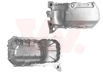 Van Wezel Ölwanne [Hersteller-Nr. 0905070] für Citroën, Peugeot