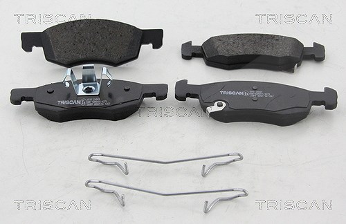 Triscan Bremsbeläge vorne (Satz) [Hersteller-Nr. 811024049] für Vauxhall, Opel