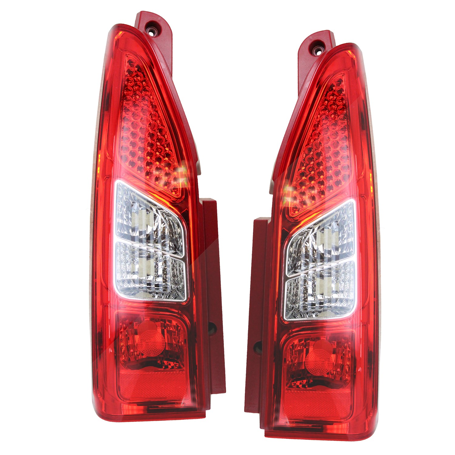 Bestprice 2x Heckleuchte, Blinker weiß ohne Lampenträger [Hersteller-Nr. 10429286] für Citroën, Peugeot