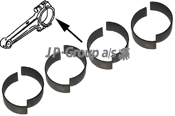 Jp Group Pleuellager [Hersteller-Nr. 8110600317]