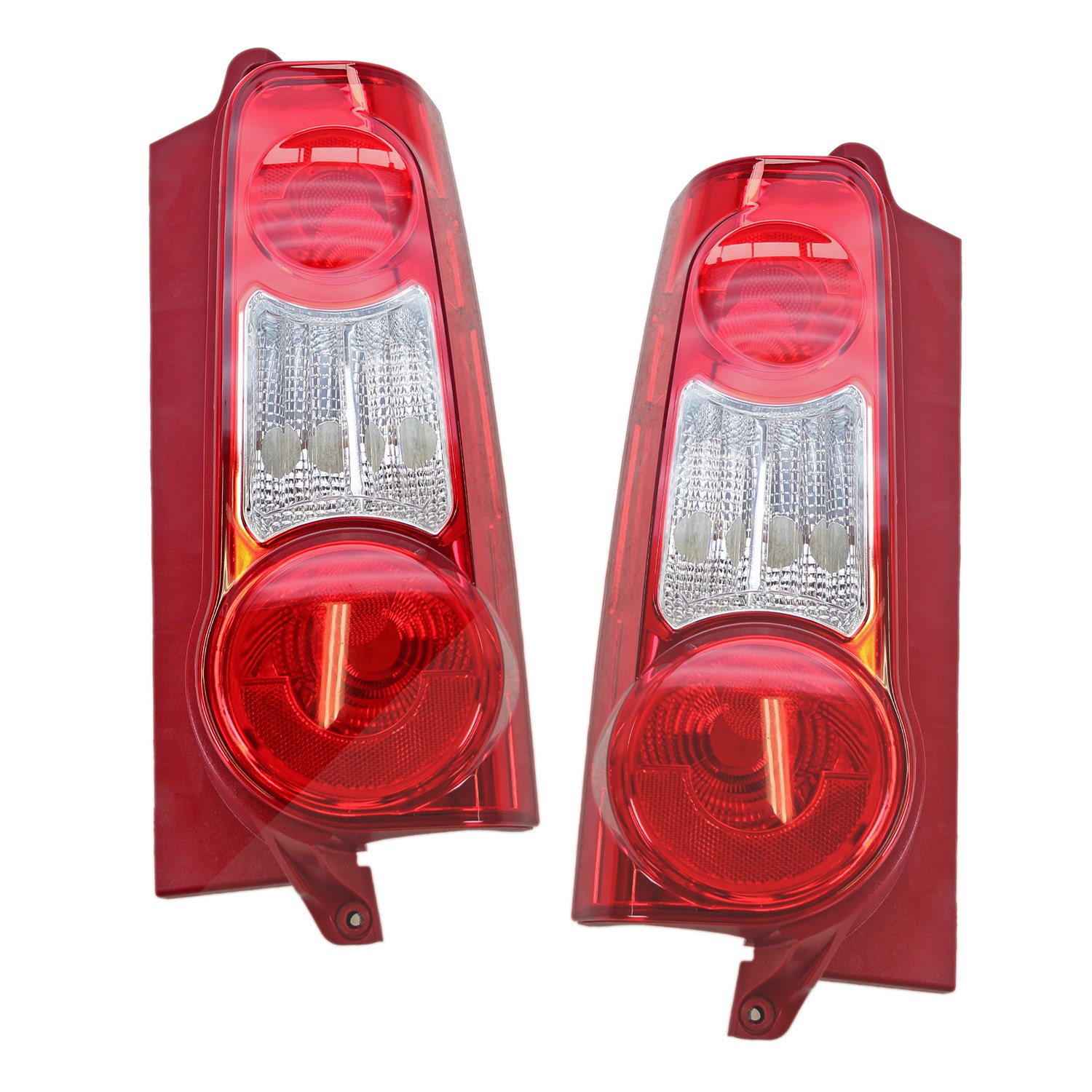 Bestprice 2x Heckleuchte, Blinker weiß ohne Lampenträger [Hersteller-Nr. 10429287] für Peugeot, Citroën
