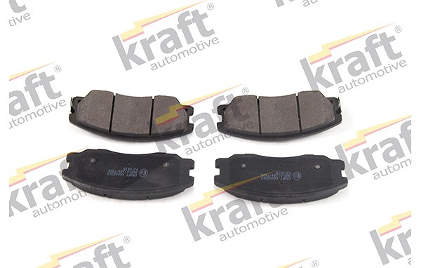 Kraft Automotive Bremsbelagsatz, Scheibenbremse [Hersteller-Nr. 6008303] für Opel, Vauxhall, Chevrolet
