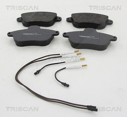 Triscan Bremsbelagsatz, Scheibenbremse [Hersteller-Nr. 811010605] für Citroën, Alpine, Renault