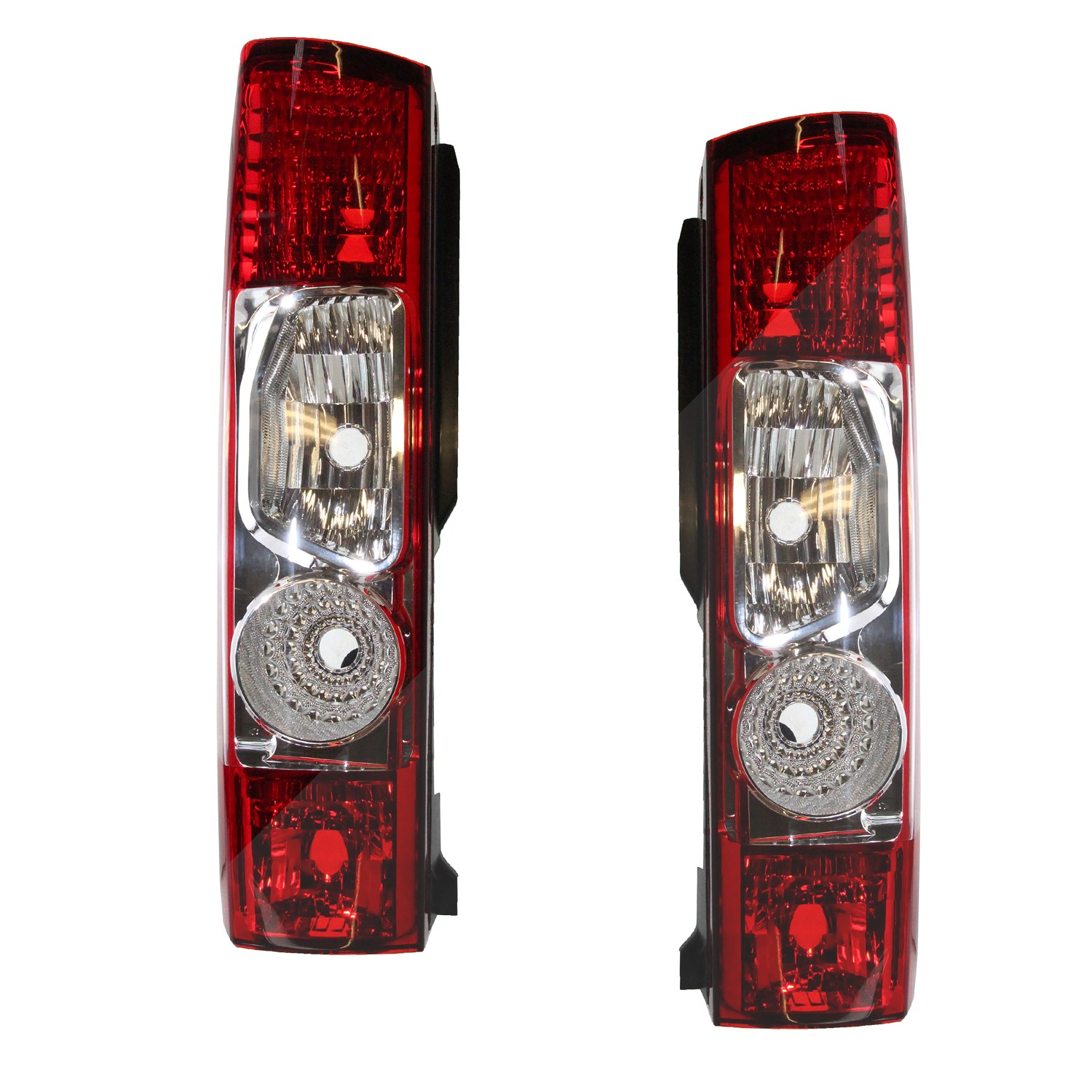 Bestprice 2x Heckleuchte, Blinker glasklar ohne Lampenträger [Hersteller-Nr. 10429296] für Fiat, Peugeot, Citroën