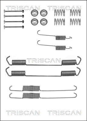 Triscan Zubehörsatz, Bremsbacken [Hersteller-Nr. 8105102550] für Citroën, Fiat, Peugeot