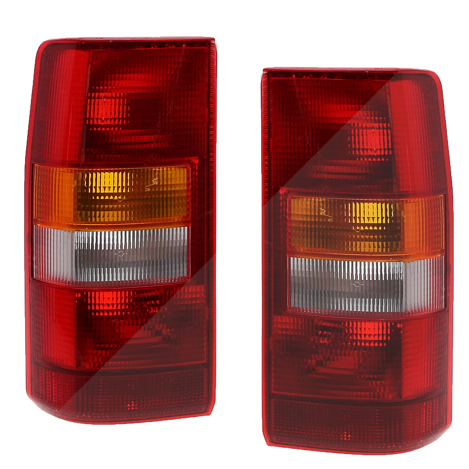 Bestprice 2x Heckleuchte, Blinker gelb ohne Lampenträger [Hersteller-Nr. 10429309] für Fiat, Peugeot, Citroën