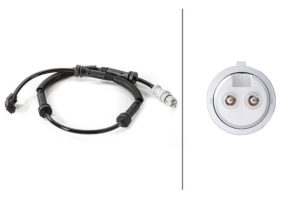 Hella Sensor, Raddrehzahl [Hersteller-Nr. 6PU012806-311] für Opel, Renault, Vauxhall