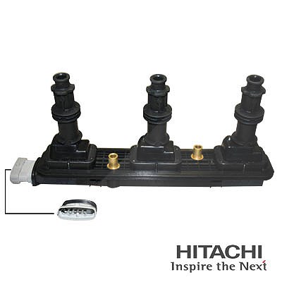Astemo Zündspule [Hersteller-Nr. 2503856] für Cadillac, Vauxhall, Opel