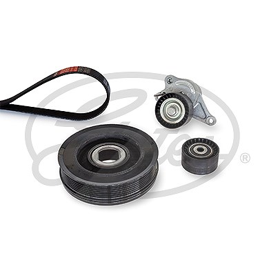 Gates Keilrippenriemensatz [Hersteller-Nr. K027PK1740] für Vauxhall, Nissan, Renault, Opel