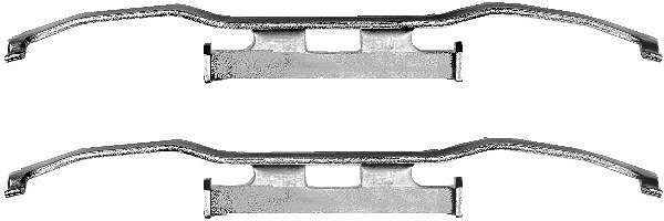 Hella Zubehörsatz, Bremssattel [Hersteller-Nr. 8DZ355201-261] für VW, Mercedes-Benz