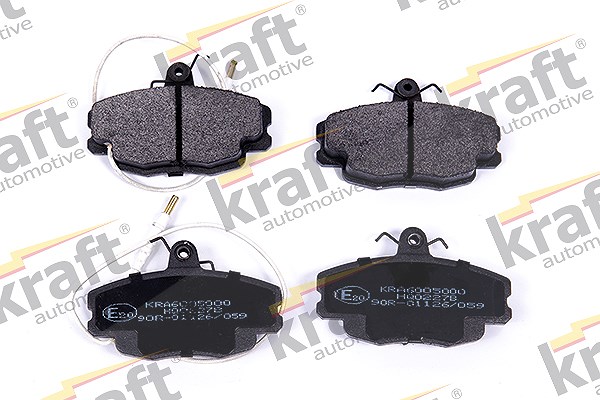 Kraft Automotive Bremsbelagsatz, Scheibenbremse [Hersteller-Nr. 6005000] für Peugeot, Alpine, Renault