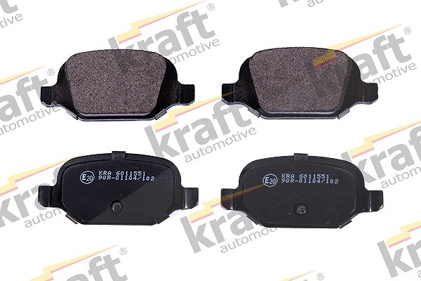 Kraft Automotive Bremsbelagsatz, Scheibenbremse [Hersteller-Nr. 6011551] für Citroën, Abarth, Lancia, Fiat