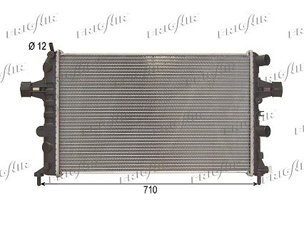 Frigair Kühler, Motorkühlung [Hersteller-Nr. 0107.3097] für Opel
