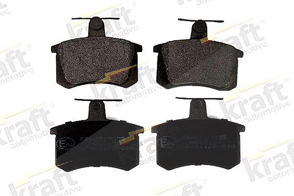 Kraft Automotive Bremsbelagsatz, Scheibenbremse [Hersteller-Nr. 6010035] für Audi, VW, Lancia, Fiat, Alfa Romeo