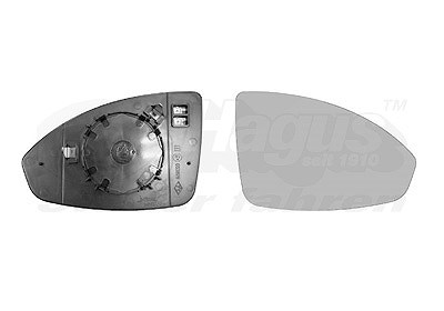 Van Wezel Spiegelglas, Außenspiegel [Hersteller-Nr. 0820838] für Chevrolet
