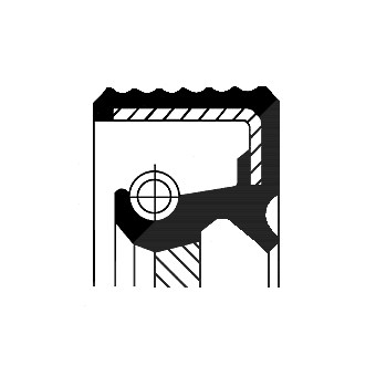 Corteco Wellendichtring, Differential ERSTAUSRÜSTERQUALITÄT [Hersteller-Nr. 49364255]
