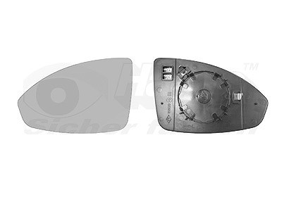 Van Wezel Spiegelglas, Außenspiegel [Hersteller-Nr. 0820837] für Chevrolet